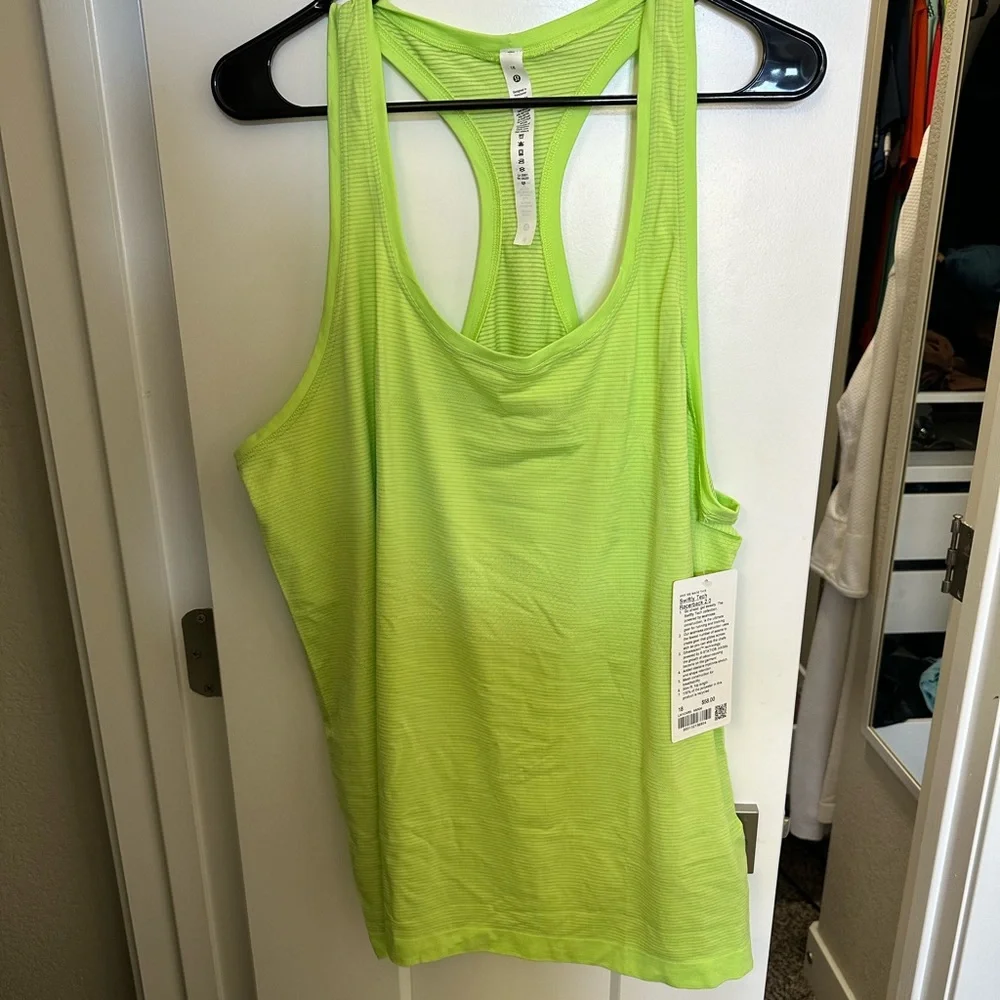 Size 18 Lululemon Swiftly Racerback - Picture 1 of 3